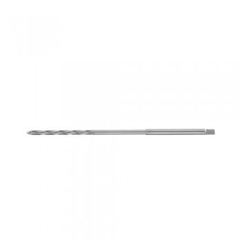 Borchardt Twist Drill 5 mm Borchardt Shaft, Long Working End Stainless Steel, Diameter 3.5 mm Ø